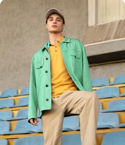 t jacket green